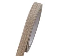 LKXHarleya Cinta decorativa autoadhesiva para muebles del hogar, 1.5cmx10m Cinta de cantos con vetas de madera para reparación de juntas de gabinetes, marcos de puertas y paredes, 24