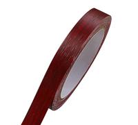 LKXHarleya Cinta decorativa autoadhesiva para muebles del hogar, 1.5cmx10m Cinta de cantos con vetas de madera para reparación de juntas de gabinetes, marcos de puertas y paredes, 19