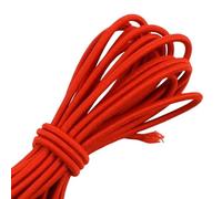 LKXHarleya Cordón elástico de 30 m para coser ropa, tienda de campaña, actividades al aire libre, manualidades, rojo