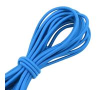 LKXHarleya Cordón elástico de 50 m para coser ropa y tienda de campaña, azul