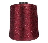 LKXHarleya Hilo Brillante de 500 g, Hilo con Lentejuelas Brillantes para Tejer, Hacer Ganchillo, Tejer y Crear Accesorios de Manualidades. 10