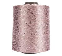 LKXHarleya Hilo Brillante de 500 g, Hilo con Lentejuelas Brillantes para Tejer, Hacer Ganchillo, Tejer y Crear Accesorios de Manualidades, 32