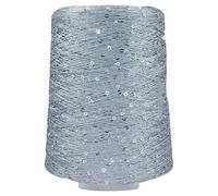 LKXHarleya Hilo Brillante de 500 g, Hilo con Lentejuelas Brillantes para Tejer, Hacer Ganchillo y Manualidades. Accesorios, 38