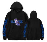 LKY STAR Anime Blue Lock Sudadera con Capucha para Niño Niña Isagi Yoichi Casual Sweatshirt Cosplay Hoody XXS-4XL