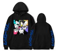 LKY STAR Anime Blue Lock Sudadera con Capucha para Niño Niña Isagi Yoichi Casual Sweatshirt Cosplay Hoody XXS-4XL