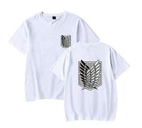 LKY STAR Anime Camiseta Shingeki no Kyojin Scouting Legion T-Shirt Cosplay