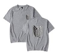 LKY STAR Anime Camiseta Shingeki no Kyojin Scouting Legion T-Shirt Cosplay