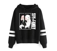 LKY STAR Anime Spy x Family Merch Sudaderas con Capucha Impresión Sweatshirt Langarm para Niños Niñas Anya Loid Yor Forger Cosplay Hoodie