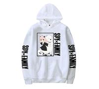 LKY STAR Anime Spy x Family Merch Unisexo Sudaderas con Capucha Anya Forger Cosplay Sweatshirt para Hombres Mujeres Hoody