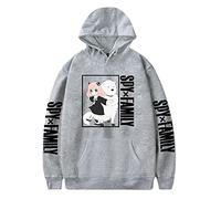 LKY STAR Anime Spy x Family Merch Unisexo Sudaderas con Capucha Anya Forger Cosplay Sweatshirt para Hombres Mujeres Hoody