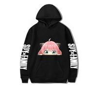 LKY STAR Anime Spy x Family Sudadera con Capucha para Niño Niña Anya Loid Yor Forger Casual Sweatshirt Cosplay Hoody
