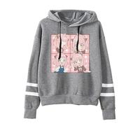 LKY STAR Anime Spy x Family Sudaderas con Capucha Casual Top Cosplay Anya Loid Yor Forger Sweatshirt para Hombres Mujeres Hoody XXS-4XL