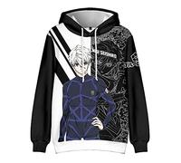 LKY STAR BlueLock ISAGI Sudaderas con Capucha Adolescentes Casual Hoodies para Hombre Mujer Sweatshirt con Bolsas para Unisexo