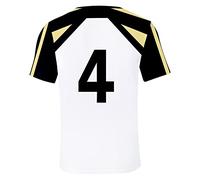 LKY STAR Haikyuu!! Anime Japónes de Cosplay Karasuno High School Volleyball Club Camiseta para Hombre Mujer, 3D Impresión T-Shirts de Haikyuu