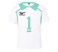 LKY STAR Haikyuu!! Anime Japónes de Cosplay Karasuno High School Volleyball Club Camiseta para Hombre Mujer, 3D Impresión T-Shirts de Haikyuu