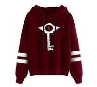 LKY STAR Hazbin Hotel Sudadera con Capucha para Niños Niñas Anime Cosplay Sweatshirt Charlie/Vaggie/Angel Dust Hoody para Hombre y Mujer