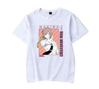 LKY STAR Hombres Mujeres Chainsaw Man Camisetas para Anime T-Shirt Hayakawa AKI Power Cosplay Tees