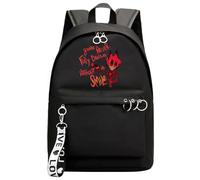 LKY STAR Niño Niña Daypacks Hazbin Hotel Mochilas Tipo Casual para Estudiantes Cartera para Universidad Viajes Ocio Trabajo