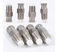 LKYJD Boquillas de nebulización Cabezales de repuesto de acero inoxidable con filtro for sistema de refrigeración exterior, pulverizador de atomización de alta presión for césped de patio, 1/8" NPT(60