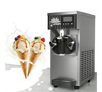 LKYLGYU Máquina Comercial para Hacer Helado Suave con tolva de 2,5 L, Pantalla LCD, Limpieza con un Solo Toque, Alta producción de 4-5 kg/h, de Acero Inoxidable, Ideal para cafeterías y Tiendas.