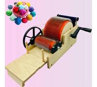 LKYLGYU Máquina Manual de cardado de Lana con manivela para una rápida Mezcla de Fibras y proyectos de Fieltro.