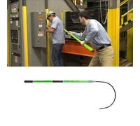 LKYLGYU Pértiga de Rescate de Fibra de Vidrio con Gancho para el Cuerpo, para Seguridad eléctrica y Operaciones de Emergencia, Apta para rangos de Voltaje de 10 kV a 220 kV.