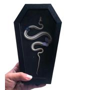 LKYLVEE Arte de Pared de Esqueleto de Serpiente - Modelo de Huesos de Animales - Arte Único Gótico de Esqueleto de Serpiente para Hogar u Oficina,A5