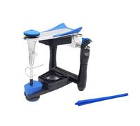 LKYLVEE Articulador Dental Funcional - Soporte de Mandíbula Dental Promedio - Articulador de Dentadura Ajustable con Montura de Mandíbula BN,B