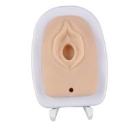 LKYLVEE Flesh,19cm, Modelo de práctica de Vulva Femenina Modelo de práctica de simulador de laceración/episiotomía para la enseñanza de ginecología a Estudiantes de Medicina, formación de médicos