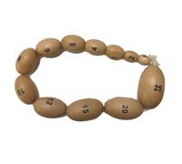 LKYLVEE Flesh,5cm, Bola de medición de Volumen Testicular Masculino Instrumento de medición del tamaño Testicular para Estudiantes de Medicina Curso de Estudio de anatomía Humana