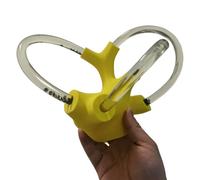 LKYLVEE Modelo de Canal Semicircular - Modelo Dinámico del Otolito - Modelo de Rehabilitación Vestibular Coclear para Herramienta de Enseñanza y Exhibición de Estudio,Right,22cm