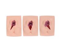 LKYLVEE Modelo de Práctica de Incisión en Vulva Femenina y Sutura Perineal, Simulador de Entrenamiento en Sutura de Vulva, Simulador de Práctica para la Enseñanza de Ginecología