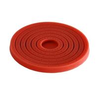 LKYLVEE Modelo de Silicona laparoscópico de Punto Fijo Almohadilla de simulación laparoscópica de Silicona 3D para Estudiantes de Medicina Enseñanza de enfermería médica,Rojo,12cm