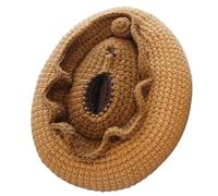 LKYLVEE Modelo de Vulva Tejida - Modelo de anatomía de los genitales Femeninos - para el Estudio y la comunicación,Gris,20c