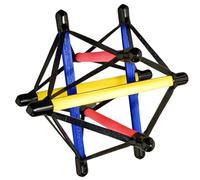 LKYLVEE Modelo Integral de Tracción - Demostración en Tres Colores Modelo Dinámico de Rehabilitación Práctica - Ayuda Didáctica de Tensión Fascial Humana,Flesh,12cm