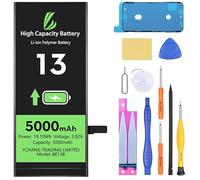LL TRADER Batería para iPhone 13, 5000 mAh Batería de polímero de Litio de Alta Capacidad con Herramientas de reparación
