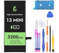 LL TRADER - Batería para iPhone 13 Mini, 3200mAh de polímero de Litio de Alta Capacidad con Herramientas de reparación