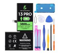 LL TRADER Batería para iPhone 13 Pro, 3800 mAh Batería de Iones de Litio de Alta Capacidad con Herramientas de reparación 2025
