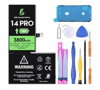 LL TRADER - Batería para iPhone 14 Pro, 3800mAh de polímero de Litio de Alta Capacidad con Herramientas de reparación