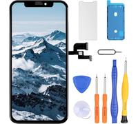LL TRADER Pantalla LCD de repuesto para iPhone XS de 5,8 pulgadas, herramienta de reparación de digitalizador de pantalla táctil para iPhone XS con modelo A1920, A2097, A2098, A2099, A2100