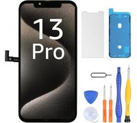 LL TRADER - Pantalla LCD para iPhone 13 Pro 6,1" Pantalla de Repuesto FHD, Digitalizador Táctil 3D, Montaje de Marco y Kit de Reparación U01