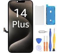 LL TRADER Pantalla para iPhone 14 Plus, pantalla táctil FHD de 6,7 pulgadas, repuesto para iPhone 14 Plus, digitalizador LCD con herramienta de reparación