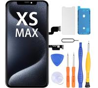 LL TRADER Pantalla para iPhone XS MAX de 6,5 Pulgadas LCD Retina FHD Pantalla de Repuesto COF Pantalla táctil digitalizador con Kit de Herramientas de reparación