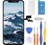 LL TRADER para iPhone XS 5.8 Pulgadas Reemplazo de Pantalla Digitalizador de Pantalla táctil 3D con Kits de Herramientas de reparación