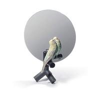 LLADRÓ Espejo Tocador Parrot Vanity. Espejo de Porcelana.