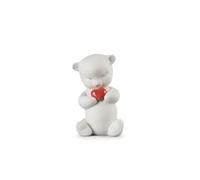 LLADRÓ Figura Roby-Oso Valiente. Figura Amor de Porcelana.