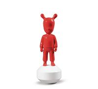 LLADRÓ Figura The Red Guest. Pequeña. Figura The Guest de Porcelana.