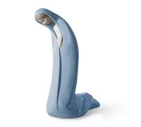 LLADRÓ Figura Virgen En Belén. Figura Virgen Maria de Porcelana.