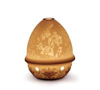 LLADRÓ Litofanía Madonna De Las Flores. Litofanía de Porcelana.