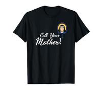 Llama a tu madre Mary diseño católico Camiseta